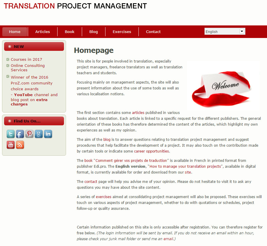 Management von Übersetzungsprojekten